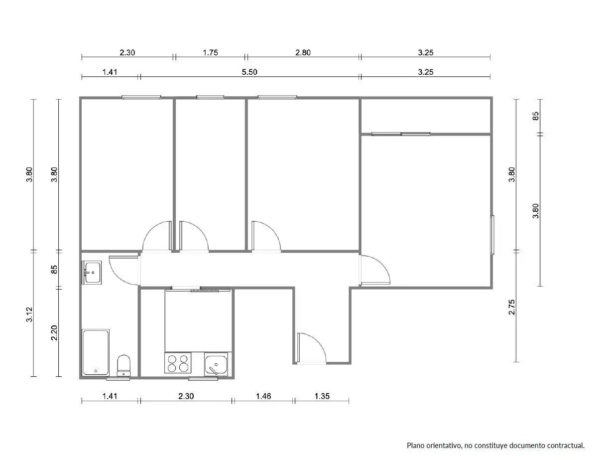Wohnung zum Verkauf in Córdoba mit Klimaanlage, Heizung und Terrasse