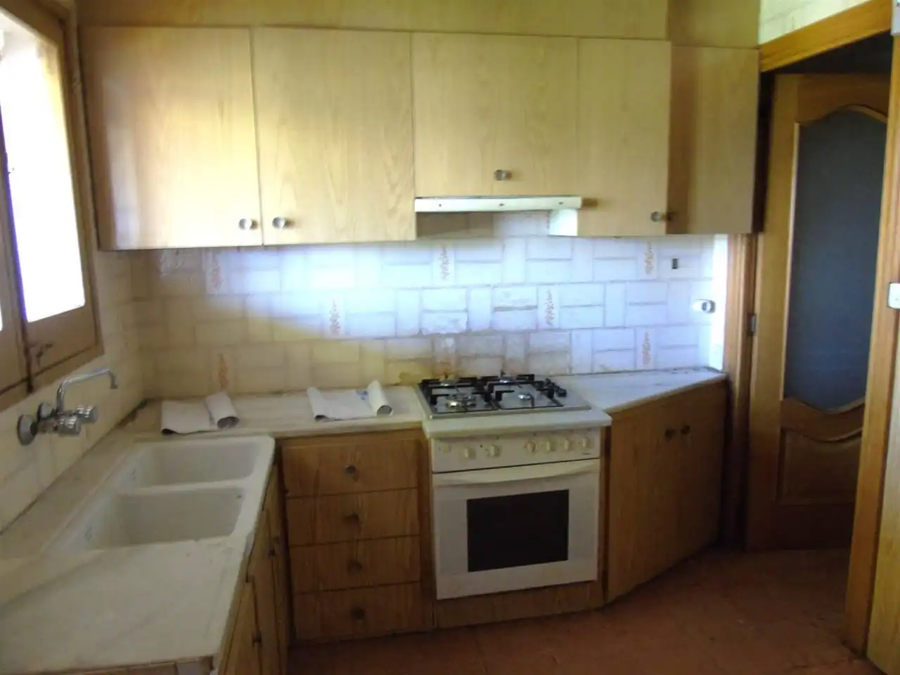 Cuina de Casa o xalet en venda en Roda de Ter amb Jardí privat i Terrassa