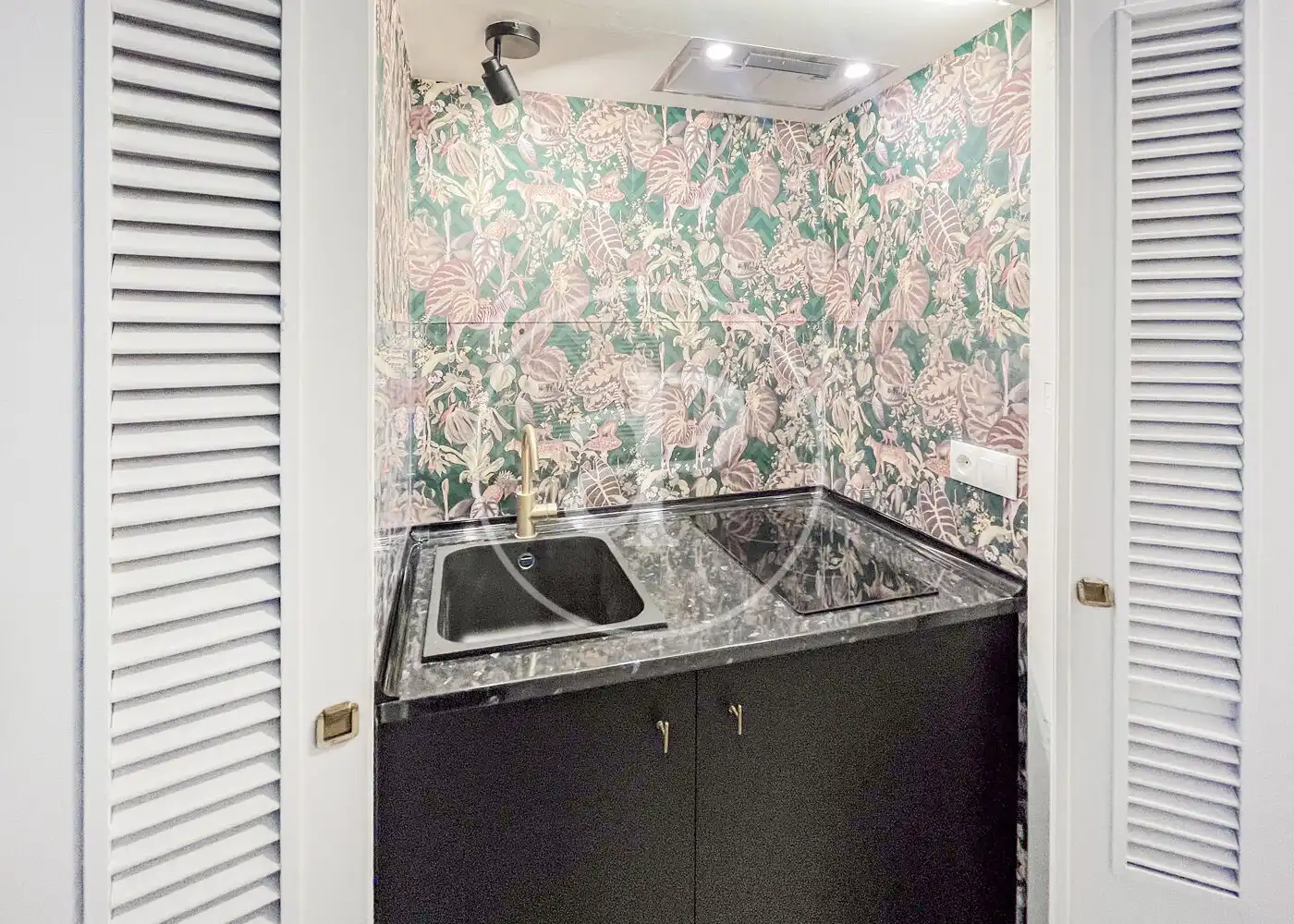 Cocina de Loft de alquiler en Madrid con Aire acondicionado, Calefacción y Amueblado