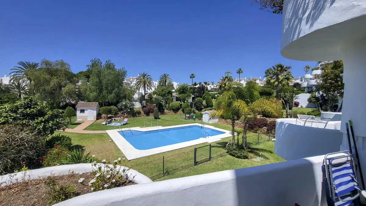 Jardín de Apartamento en venta en Calahonda 