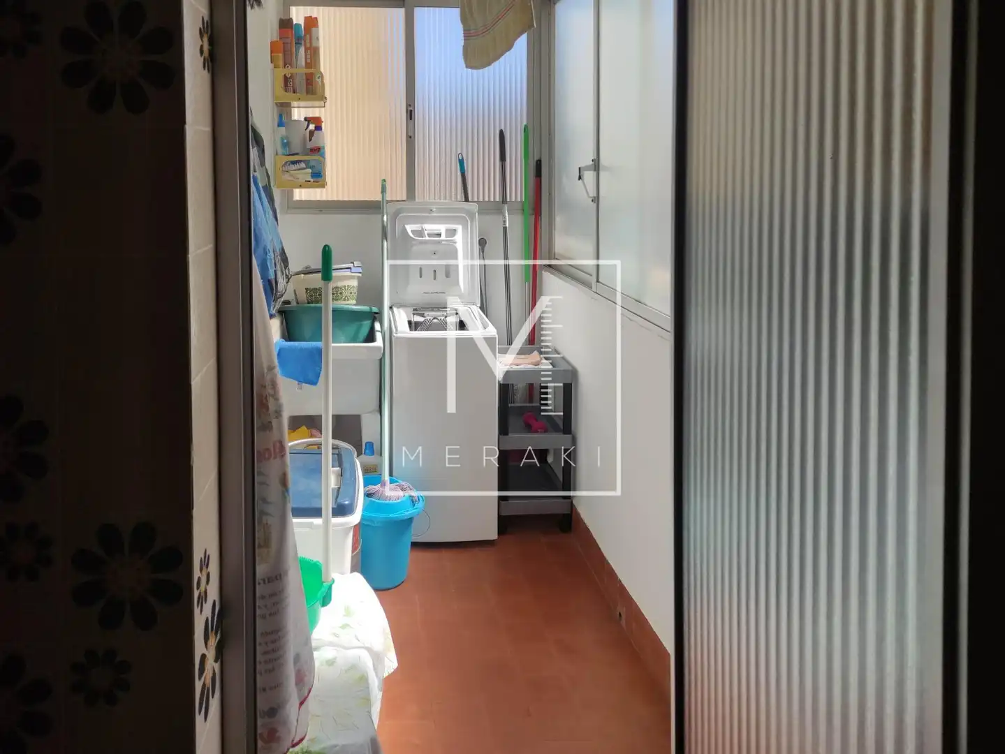 Küche von Wohnung zur Miete in Albacete mit Klimaanlage, Heizung und Terrasse