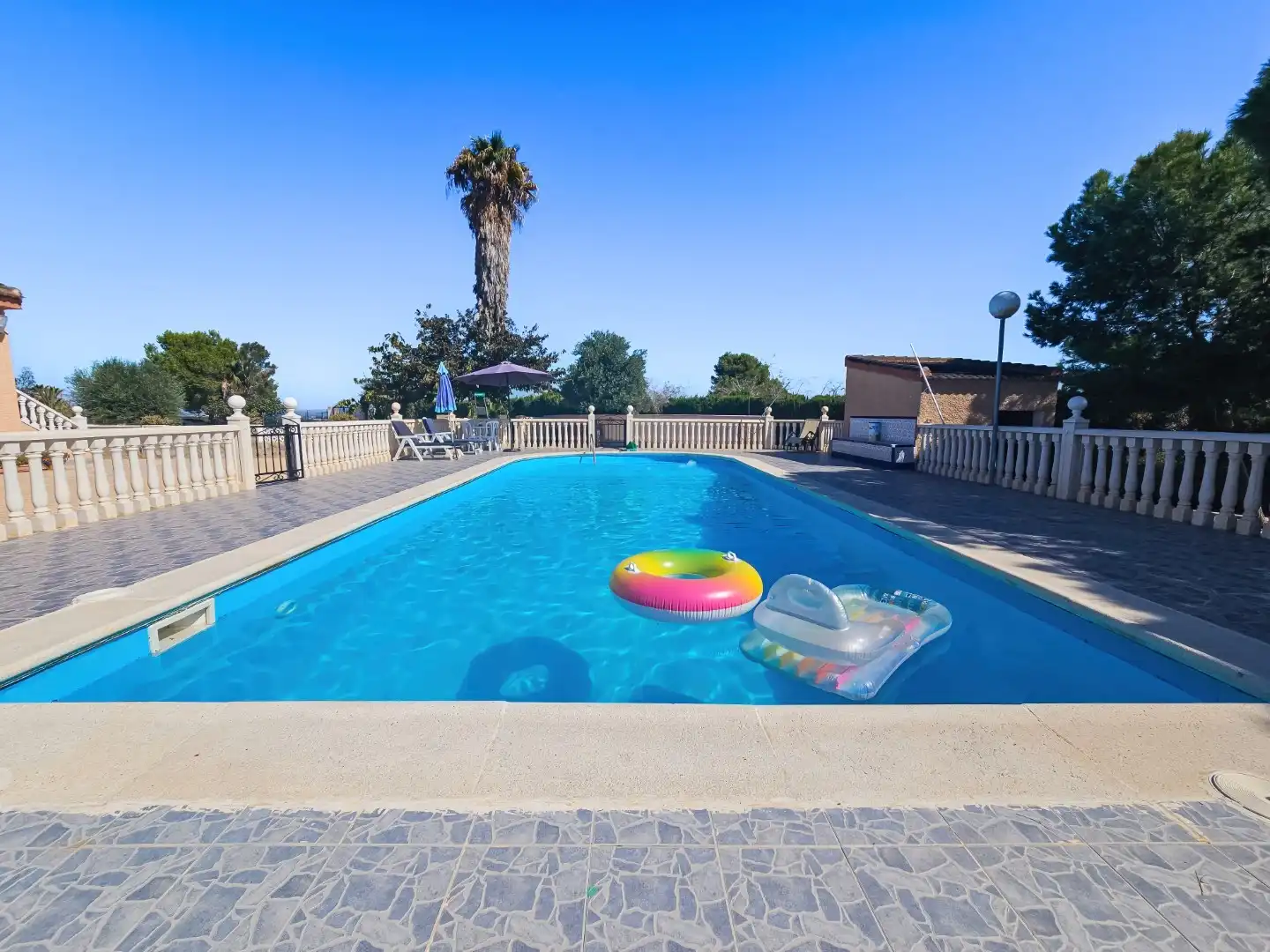 Piscina de Finca rústica en venta en Algorfa con Aire acondicionado, Calefacción y Terraza