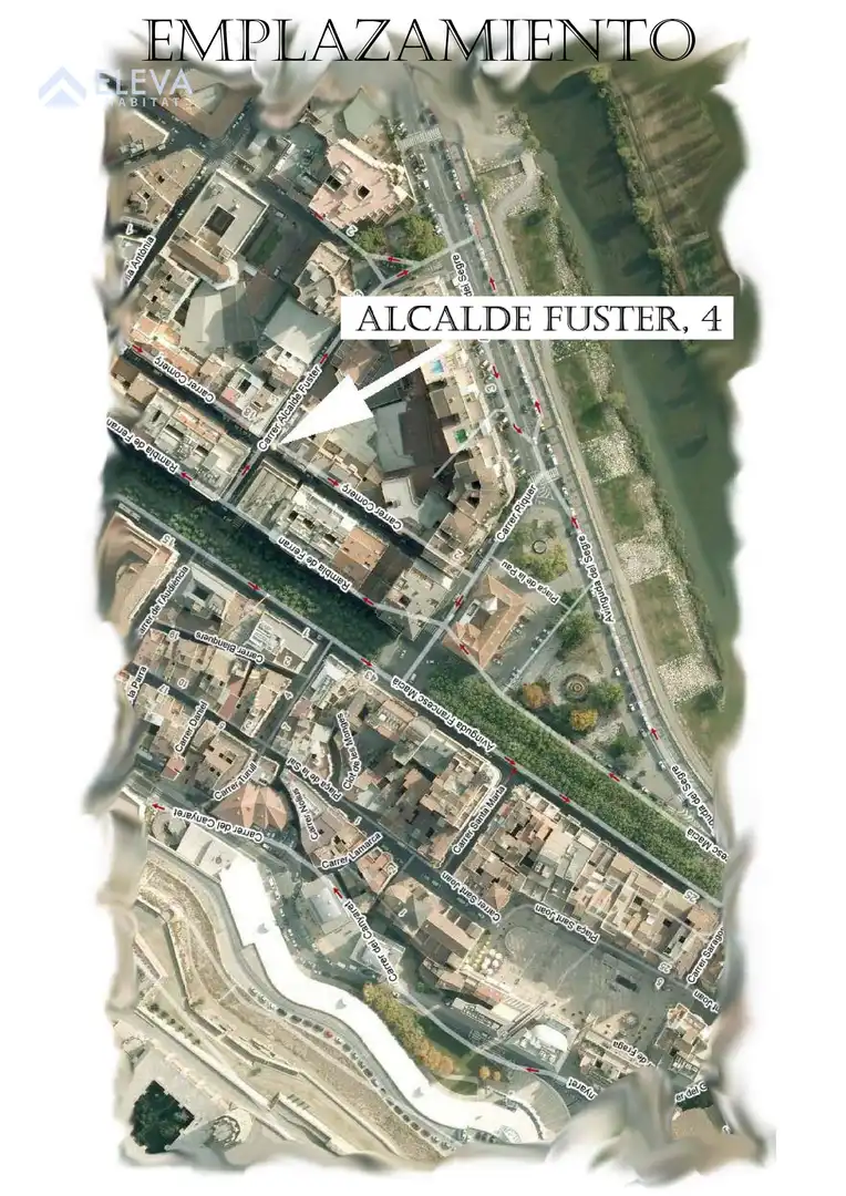 Vista exterior de Edificio en venta en Lleida