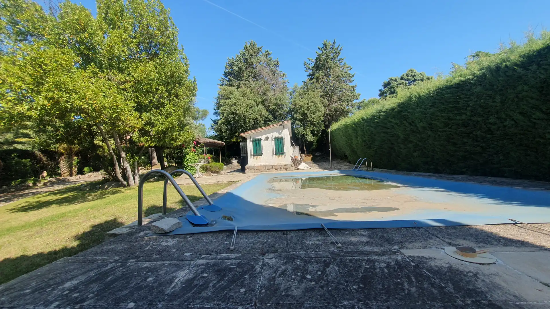 Piscina de Casa o xalet en venda en Valdemorillo amb Calefacció, Jardí privat i Terrassa