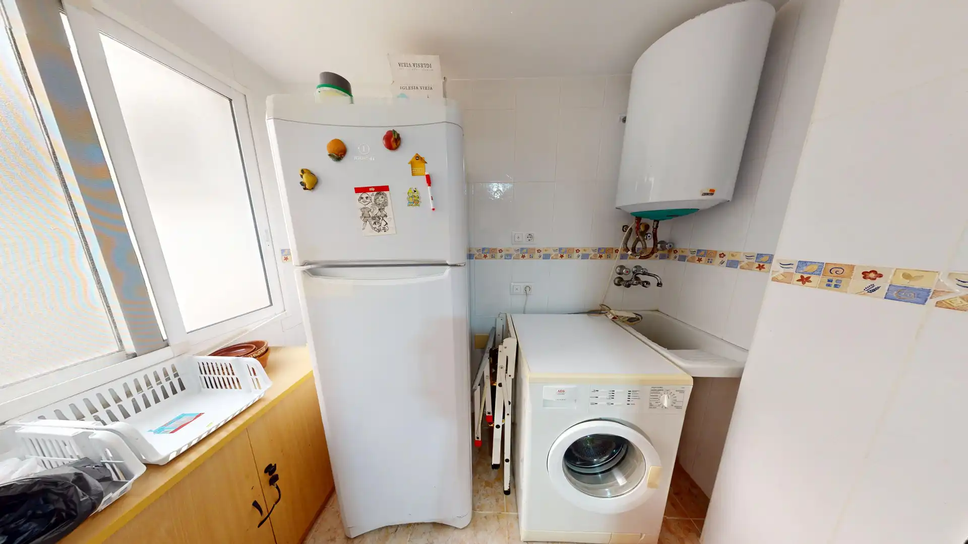 Cocina de Piso en venta en Los Alcázares con Aire acondicionado, Terraza y Amueblado