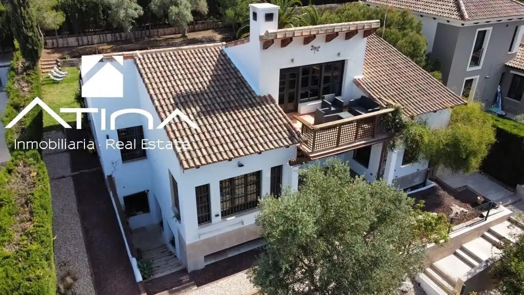 Exterior view of Houses for sale in Jávea / Xàbia  with Air Conditioner, Heating and Private garden