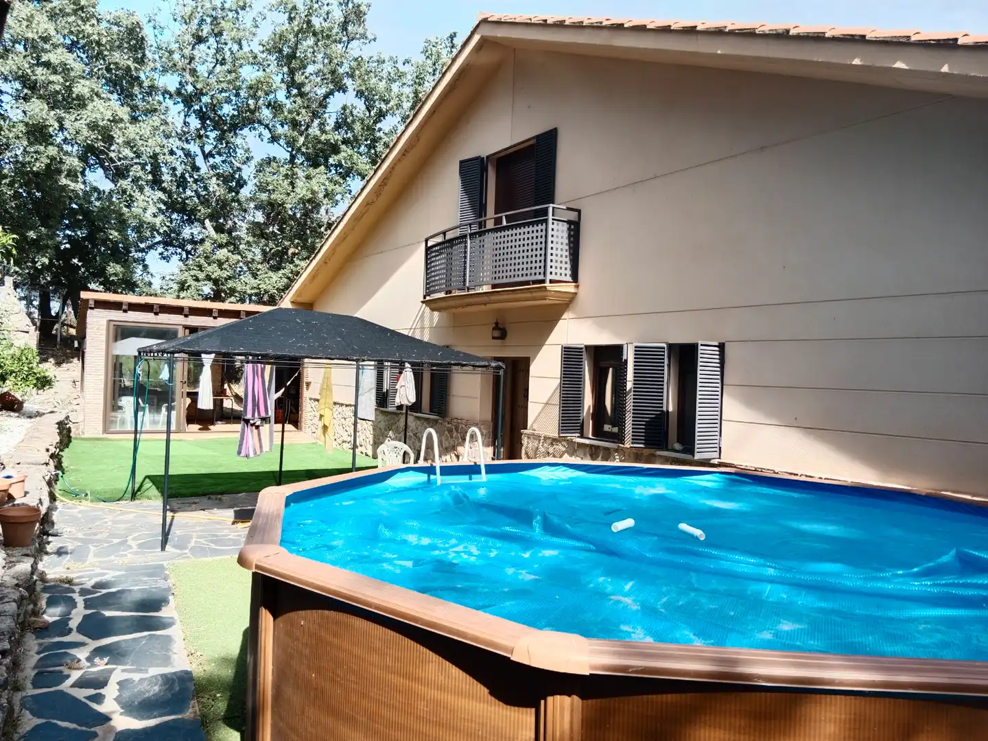 Swimming pool of Houses for sale in Torremenga  with Heating, Private garden and Terrace