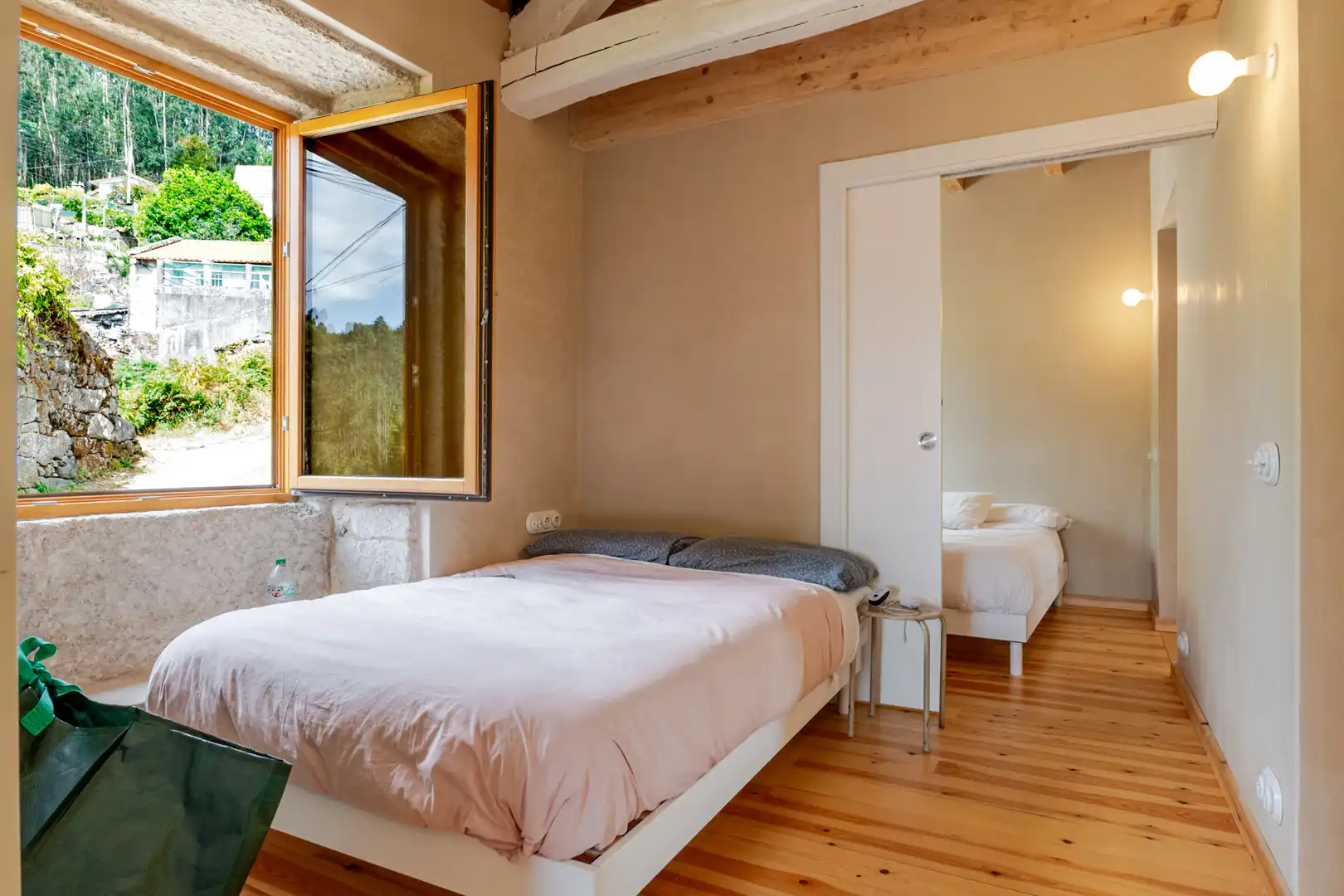 Bedroom of Country homes for sale in Poio  with Swimming Pool and Furnished