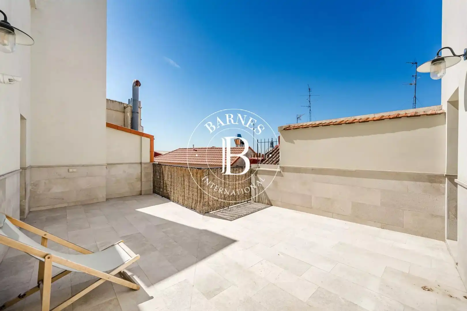 Terrasse von Wohnung zur Miete in Madrid mit Klimaanlage, Heizung und Ofen