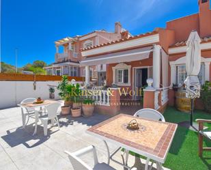 Exterior view of House or chalet for sale in Santa Pola  with Air Conditioner, Terrace and Swimming Pool