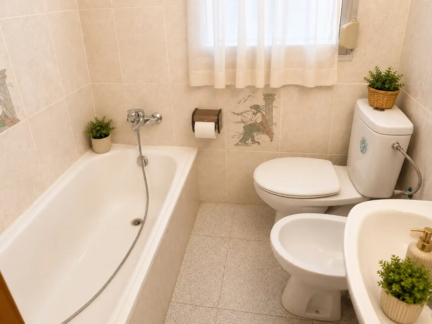 Baño de Casa o chalet en venta en Santa Cruz de Moya con Aire acondicionado, Calefacción y Amueblado