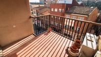 Balcony of Flat for sale in Caspe  with Air Conditioner