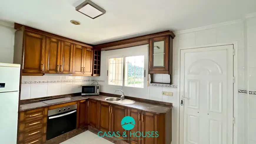 Cocina de Casa o chalet en venta en Cartagena con Jardín privado, Terraza y Balcón