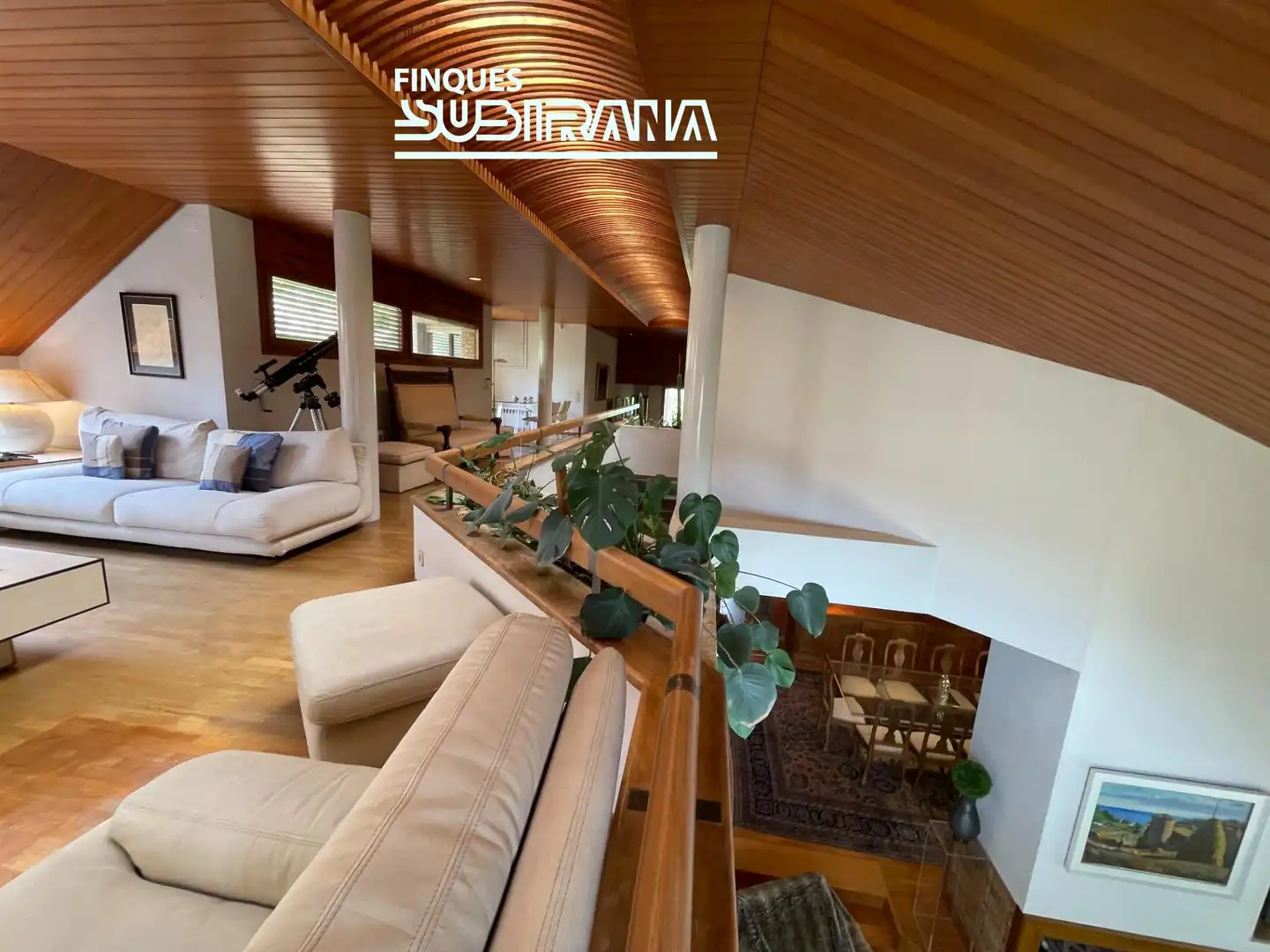Sala d'estar de Casa o xalet en venda en Capellades amb Aire condicionat, Calefacció i Jardí privat