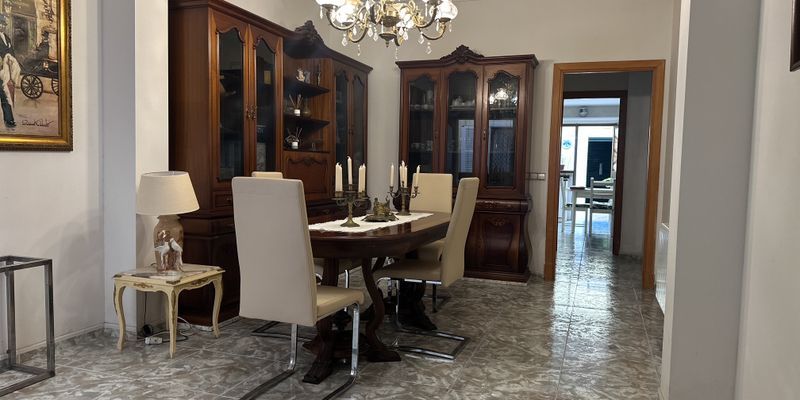 Menjador de Casa o xalet en venda en Muro amb Terrassa, Moblat i Alarma