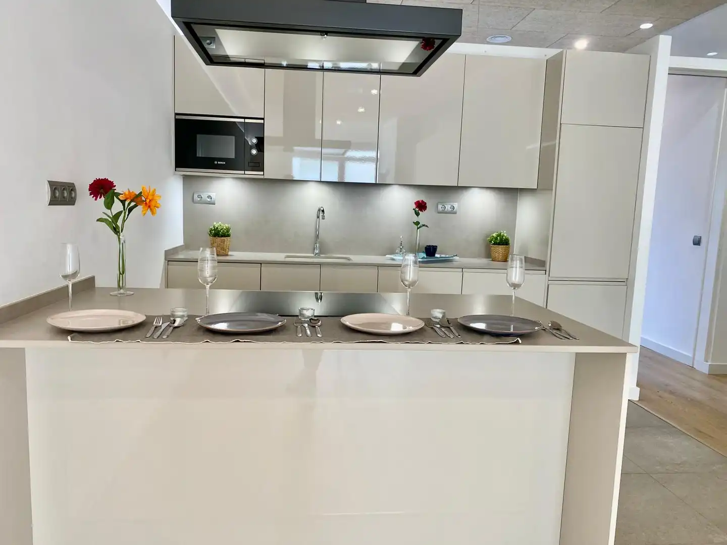 Cocina de Piso en venta en Vilanova i la Geltrú con Aire acondicionado, Calefacción y Jardín privado