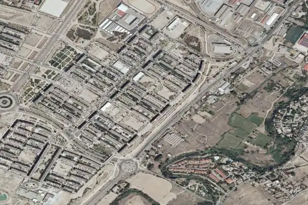 Vista exterior de Garaje en venta en Montecanal - Valdespartera - Arcosur