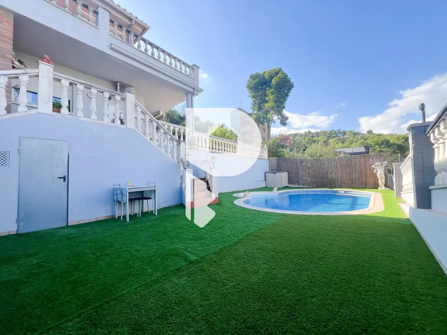 Swimming pool of Houses for sale in Sant Andreu de la Barca  with Air Conditioner, Heating and Private garden