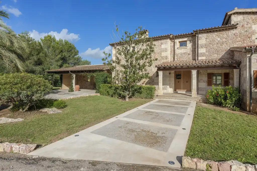 Vista exterior de Finca rústica en venta en Pollença con Aire acondicionado, Calefacción y Jardín privado