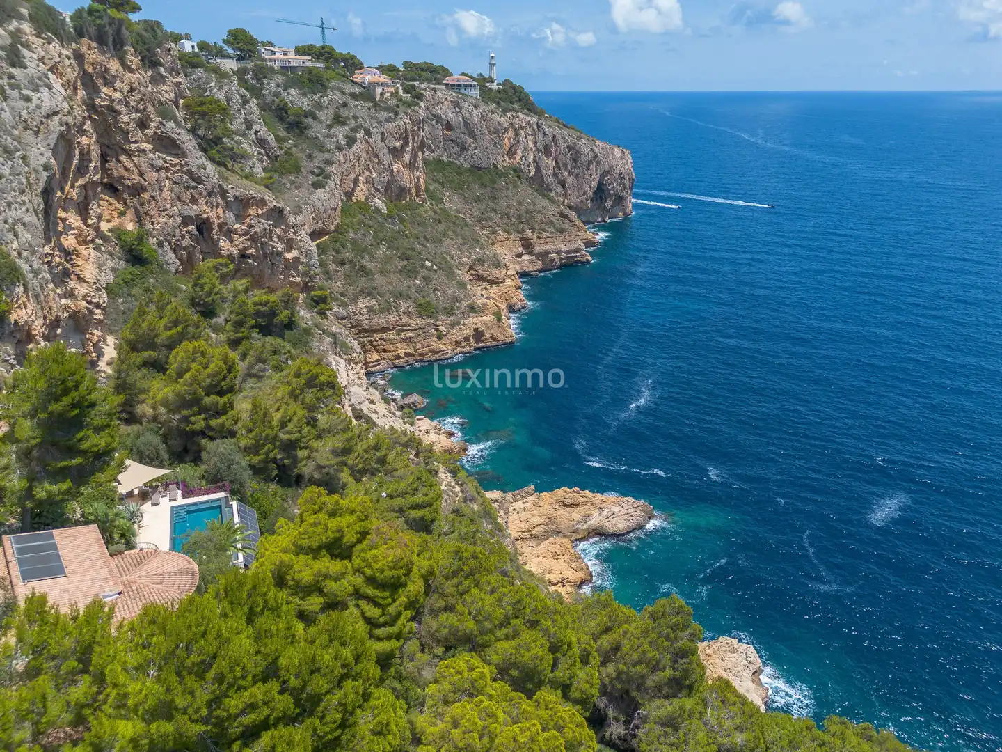 Exterior view of Houses for sale in Jávea / Xàbia  with Air Conditioner, Heating and Private garden
