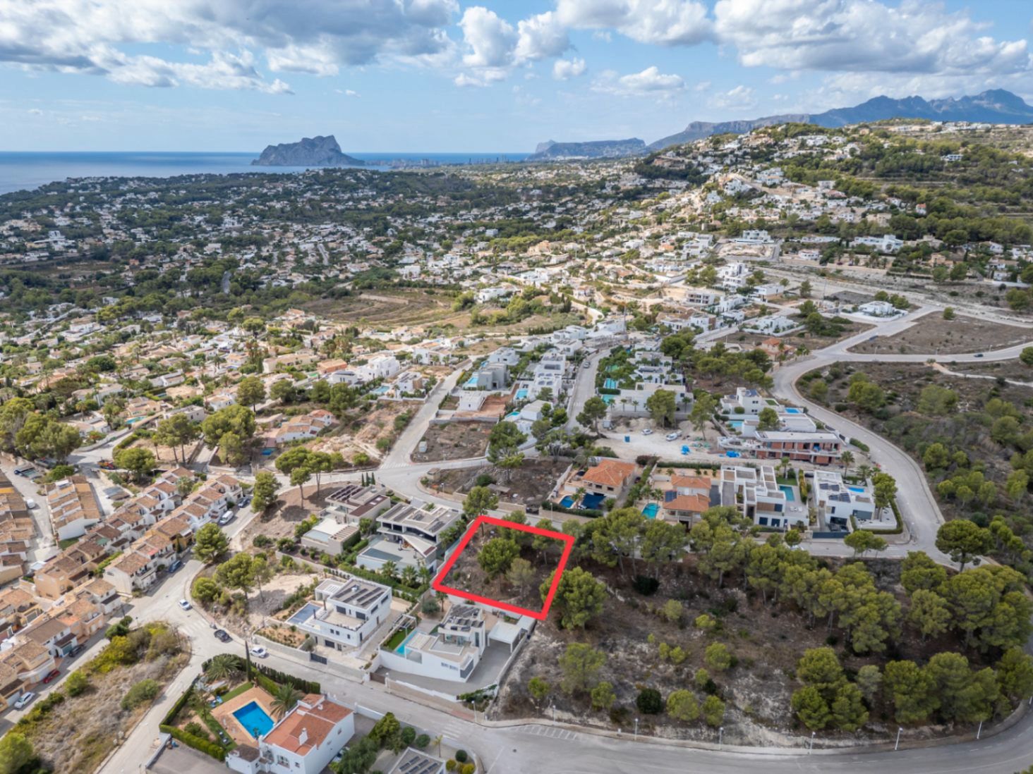 Exterior view of Residential for sale in Moraira