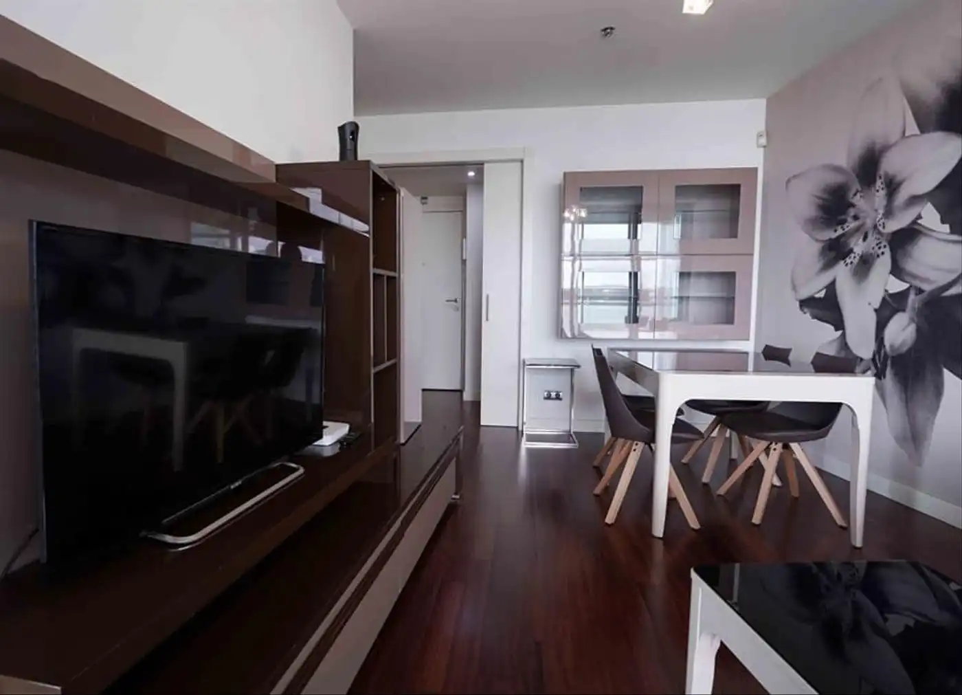 Sala de estar de Piso de alquiler en Barcelona con Aire acondicionado, Calefacción y Terraza
