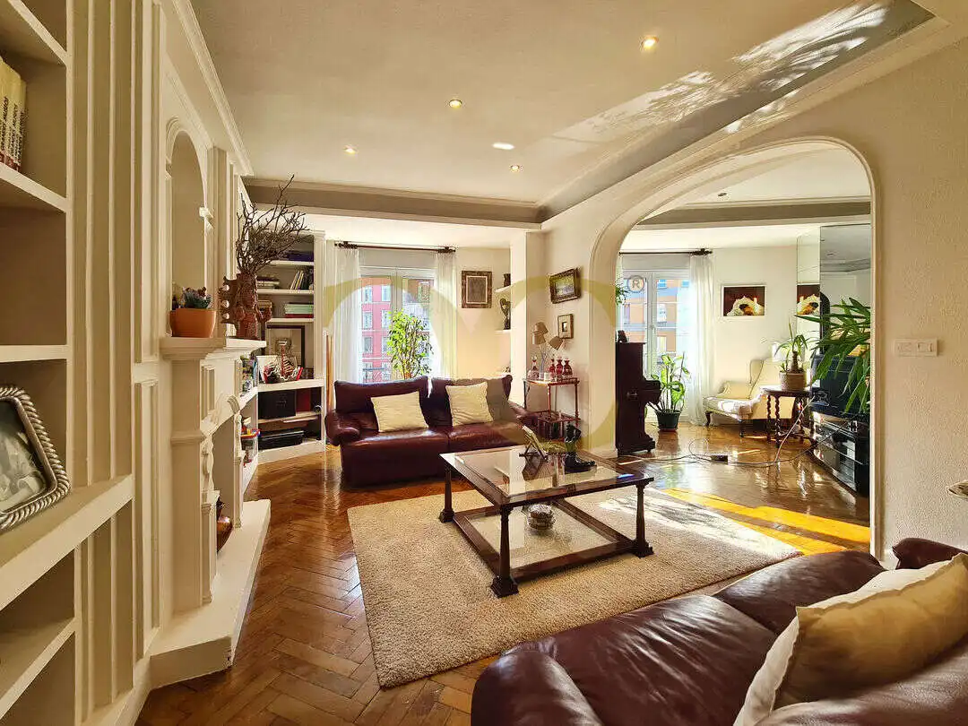Living room of Flat for sale in Gijón   with Heating and Terrace