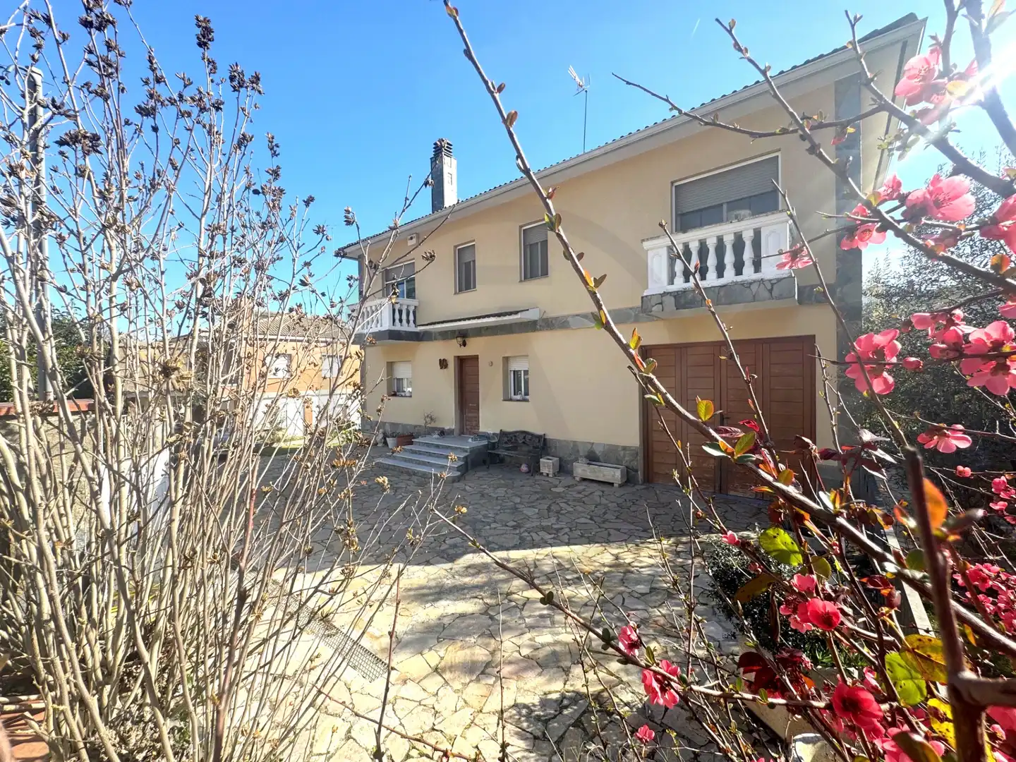Vista exterior de Casa o chalet en venta en Vacarisses con Aire acondicionado, Calefacción y Jardín privado