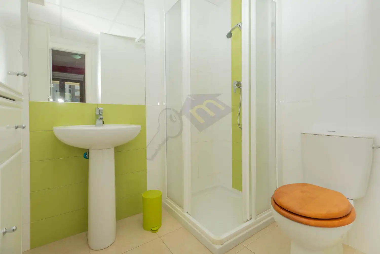 Bany de Apartament en venda en Calpe / Calp amb Aire condicionat, Calefacció i Terrassa
