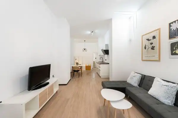Sala de estar de Piso en venta en Málaga