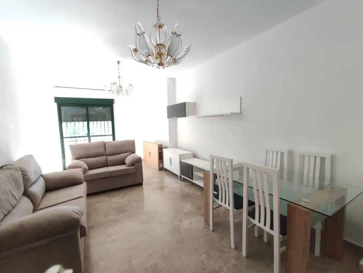 Sala d'estar de Pis de lloguer en Badajoz amb Aire condicionat, Calefacció i Terrassa