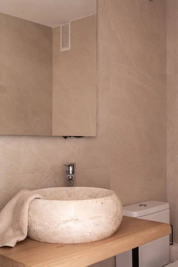 Bany de Apartament en venda en Calvià amb Terrassa i Balcó