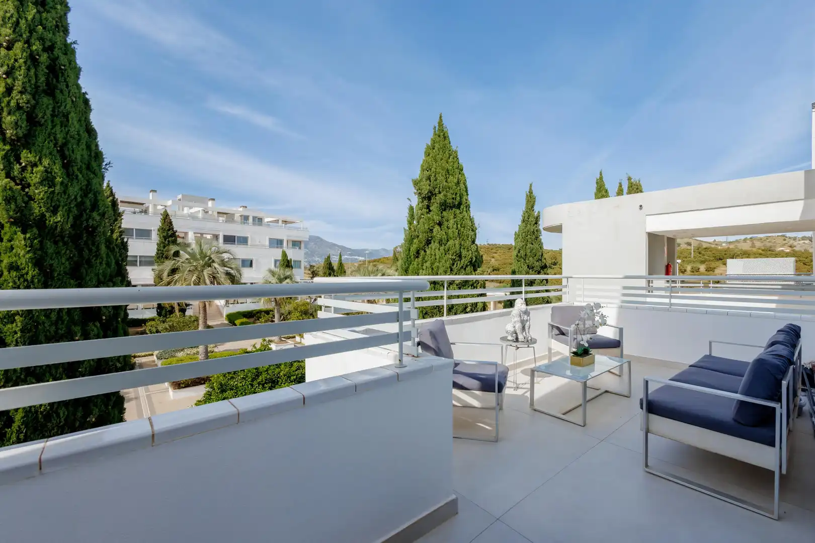 Terrace of Attic for sale in Mijas  with Air Conditioner, Heating and Private garden
