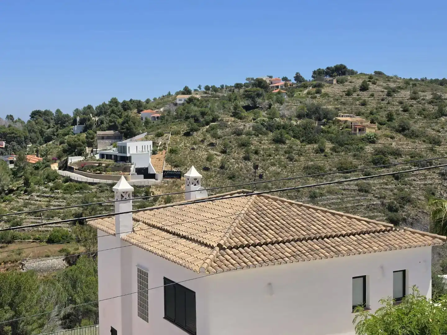 Vista exterior de Casa o chalet en venta en Dénia con Aire acondicionado, Jardín privado y Trastero