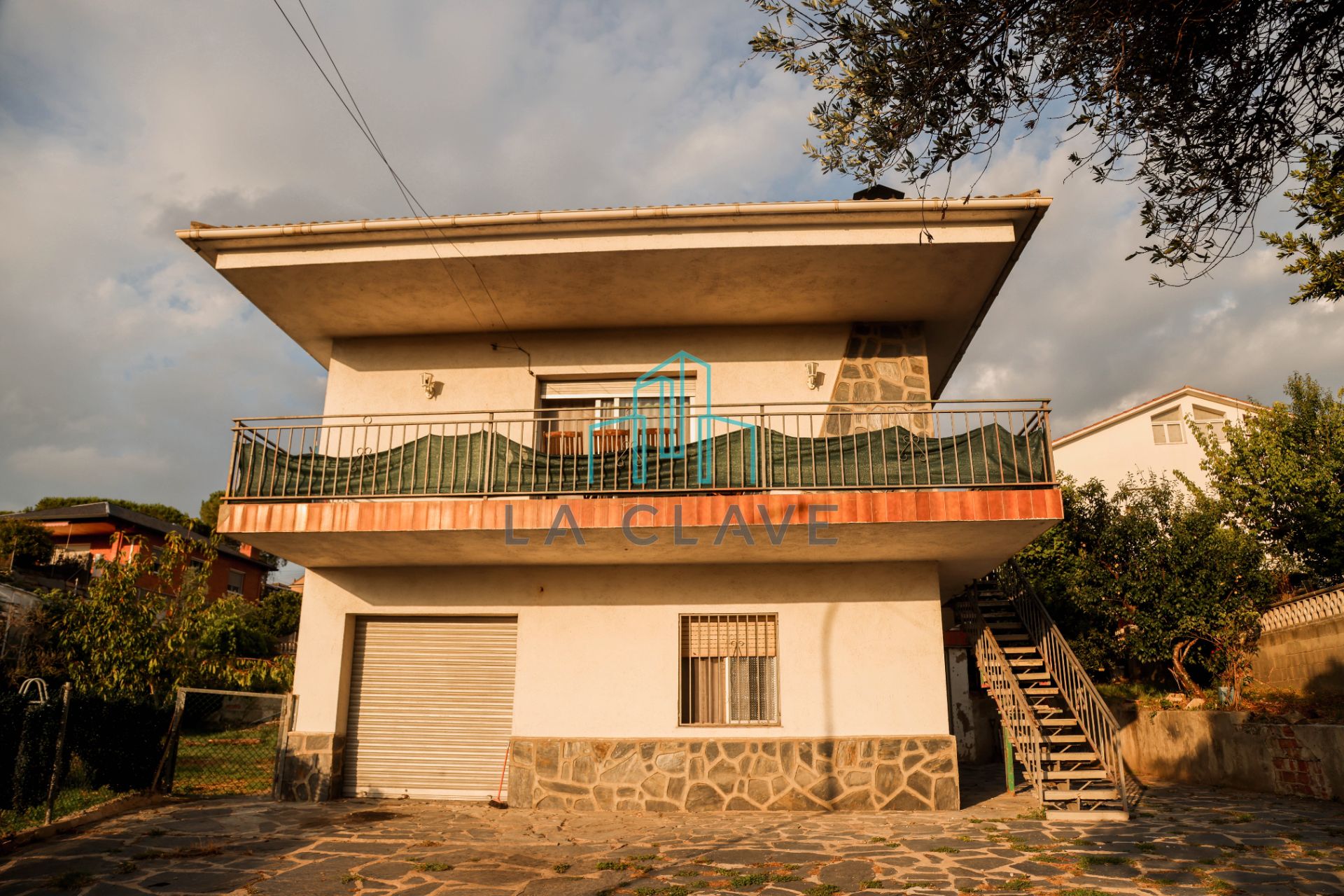 Vista exterior de Casa o xalet en venda en Lliçà de Vall amb Aire condicionat, Calefacció i Jardí privat