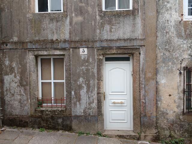 Exterior view of Single-family semi-detached for sale in Santiago de Compostela   with Private garden and Storage room