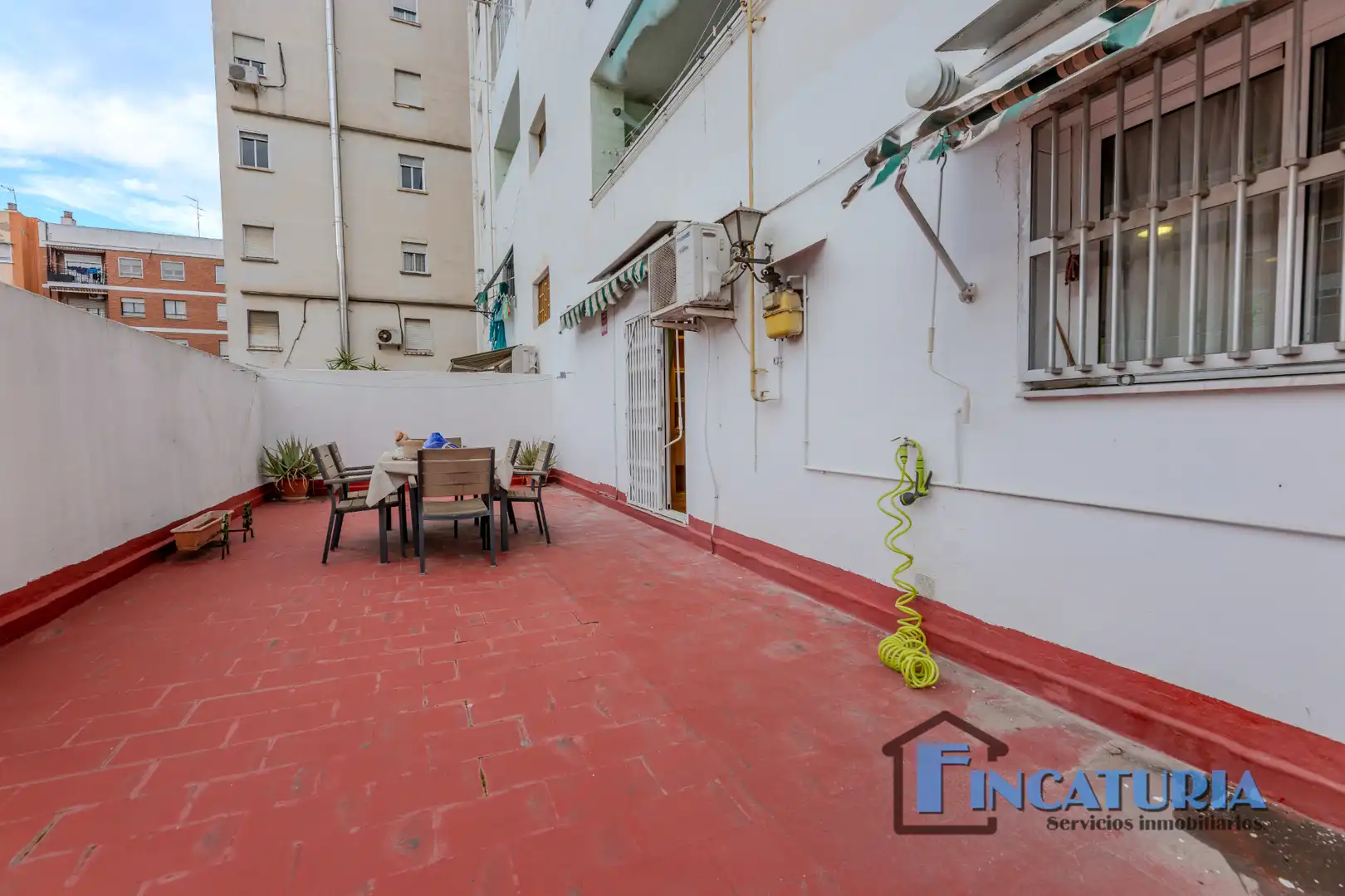 Terrasse von Wohnung zum Verkauf in Mislata mit Klimaanlage, Parkett und Terrasse