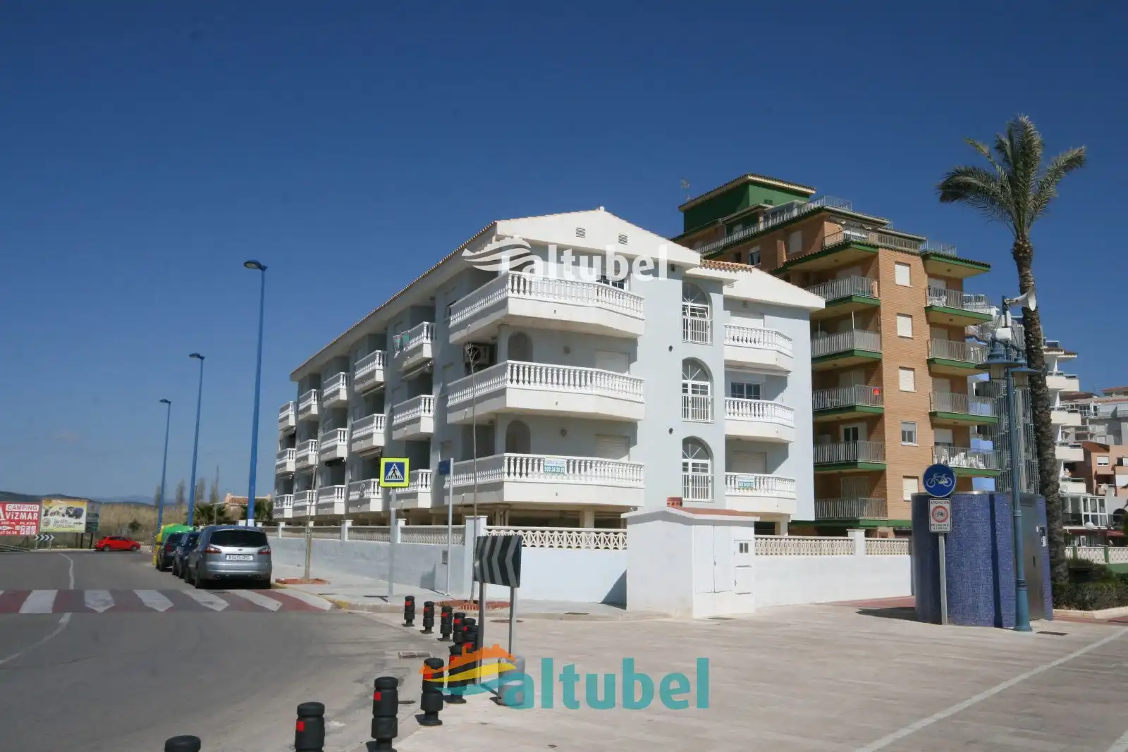 Vista exterior de Ático en venta en Peñíscola / Peníscola con Aire acondicionado, Terraza y Piscina