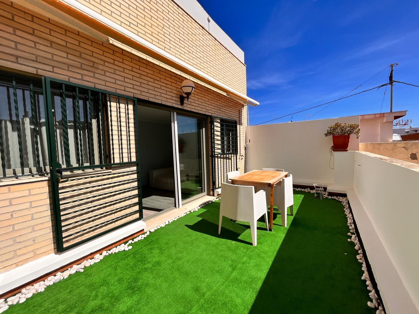 Terrassa de Pis en venda en Gandia amb Aire condicionat, Calefacció i Parquet