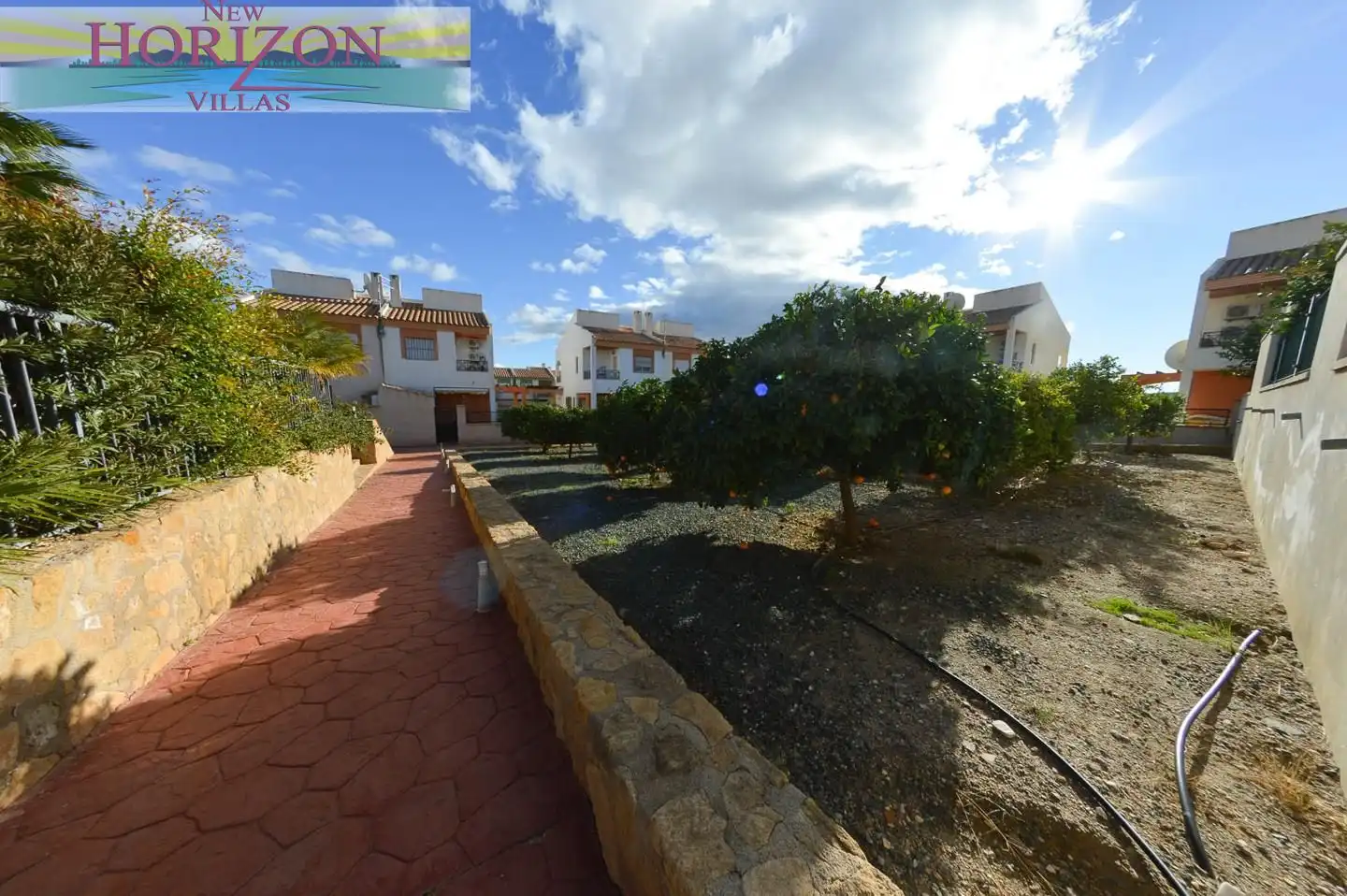 Garden of Duplexes for sale in Zurgena  with Heating