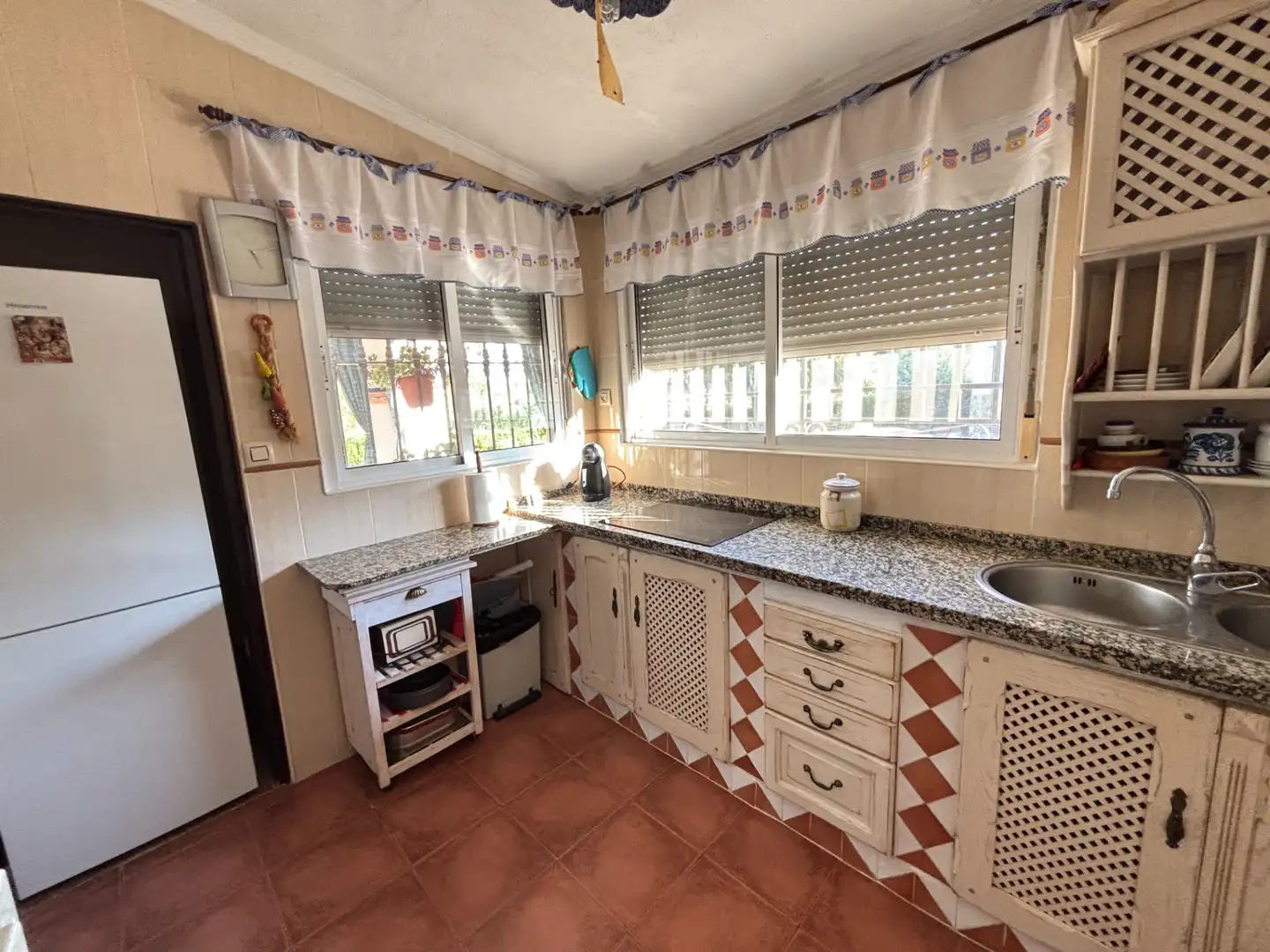 Cocina de Finca rústica en venta en Andújar con Aire acondicionado, Jardín privado y Piscina