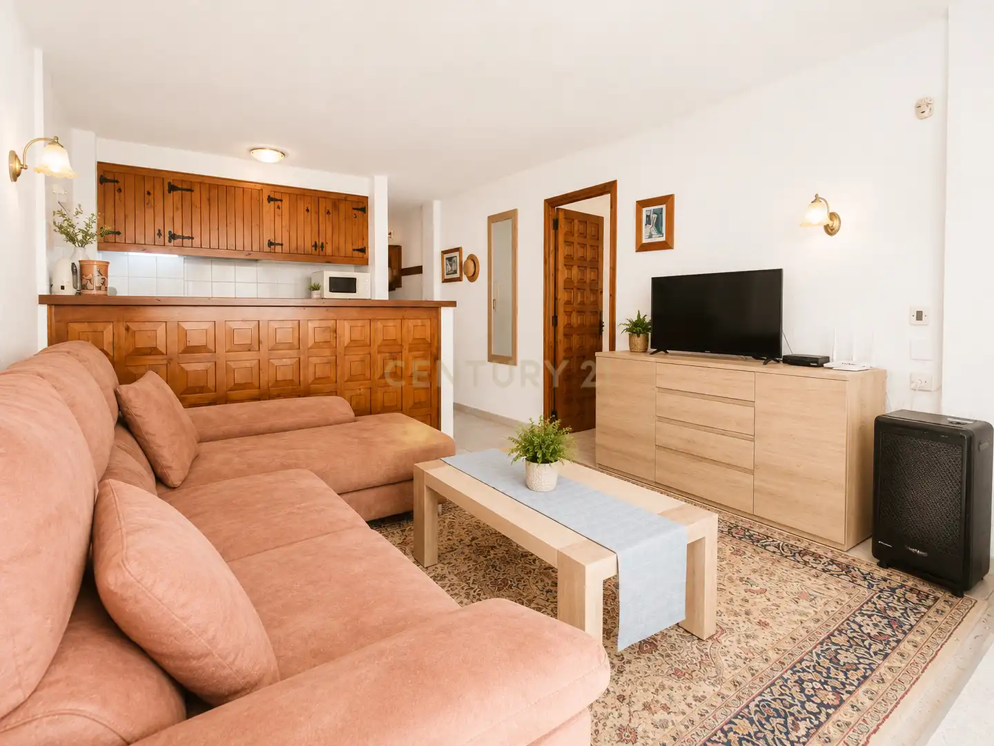 Sala d'estar de Apartament de lloguer en Calpe / Calp