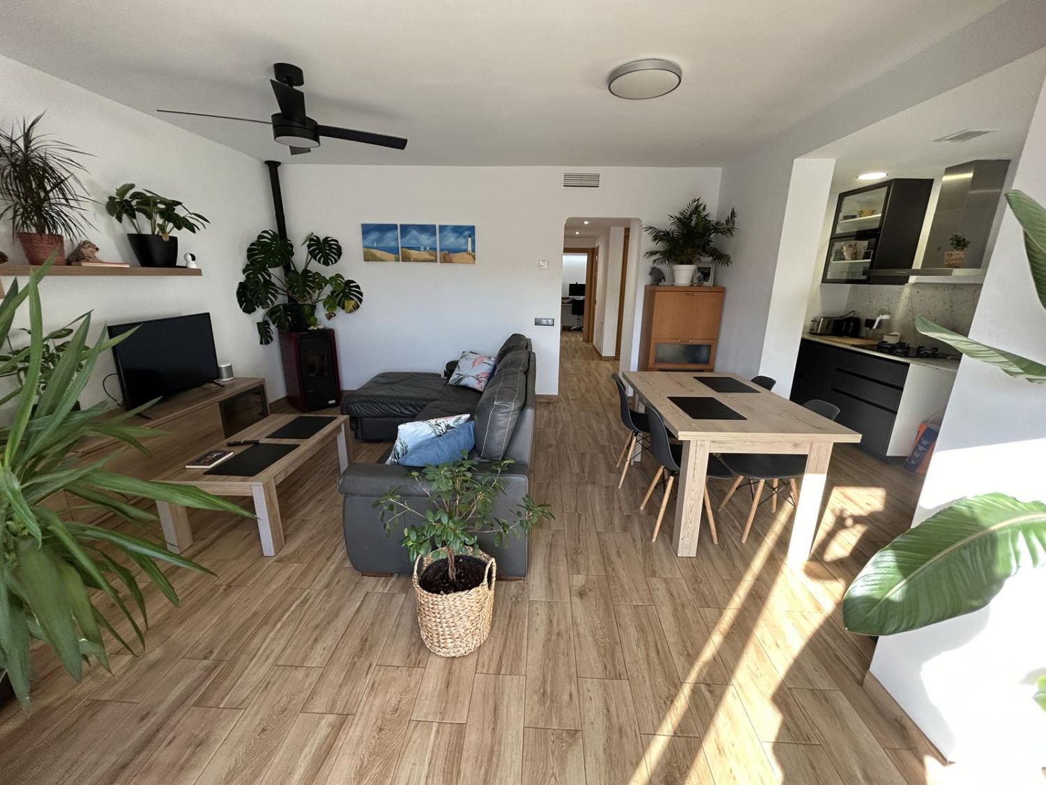 Living room of House or chalet for sale in Alcanar  with Air Conditioner, Heating and Terrace