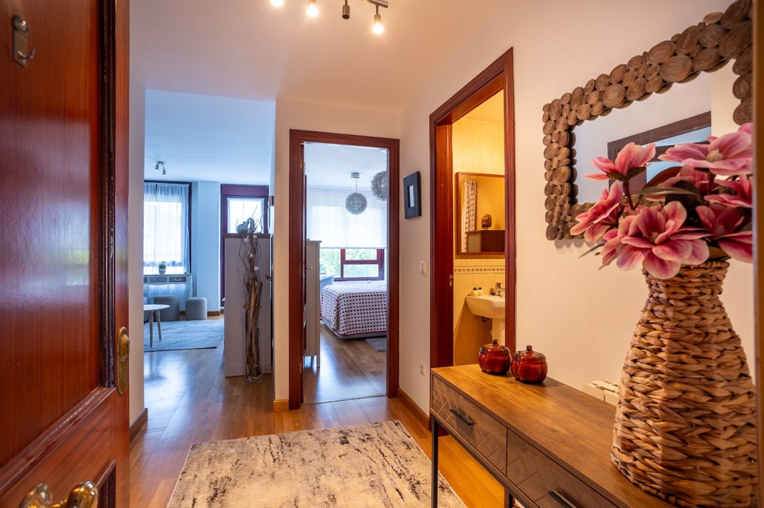 Pis de lloguer en Entrambasaguas amb Calefacció, Parquet i Terrassa