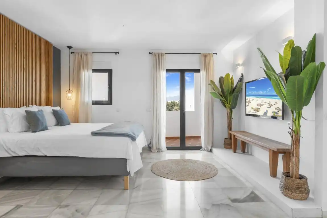 Bedroom of Houses for sale in Marbella  with Air Conditioner, Private garden and Terrace