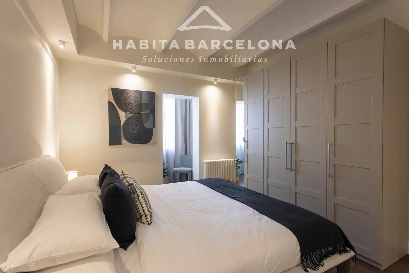Habitación de Piso de alquiler en Barcelona con Aire acondicionado, Calefacción y Parquet