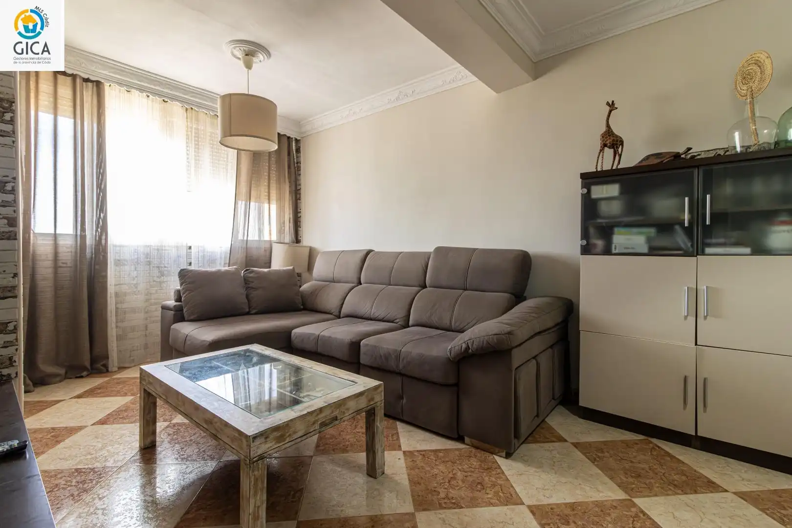 Sala de estar de Piso en venta en Jerez de la Frontera con Aire acondicionado