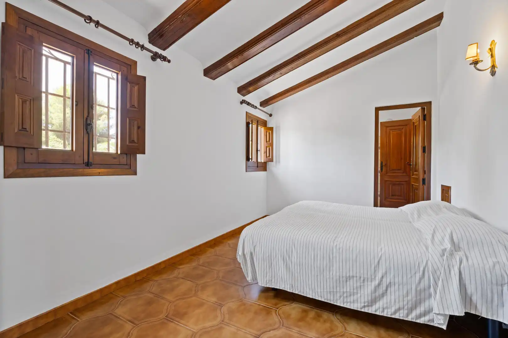 Bedroom of Houses for sale in Jávea / Xàbia  with Air Conditioner, Terrace and Storage room