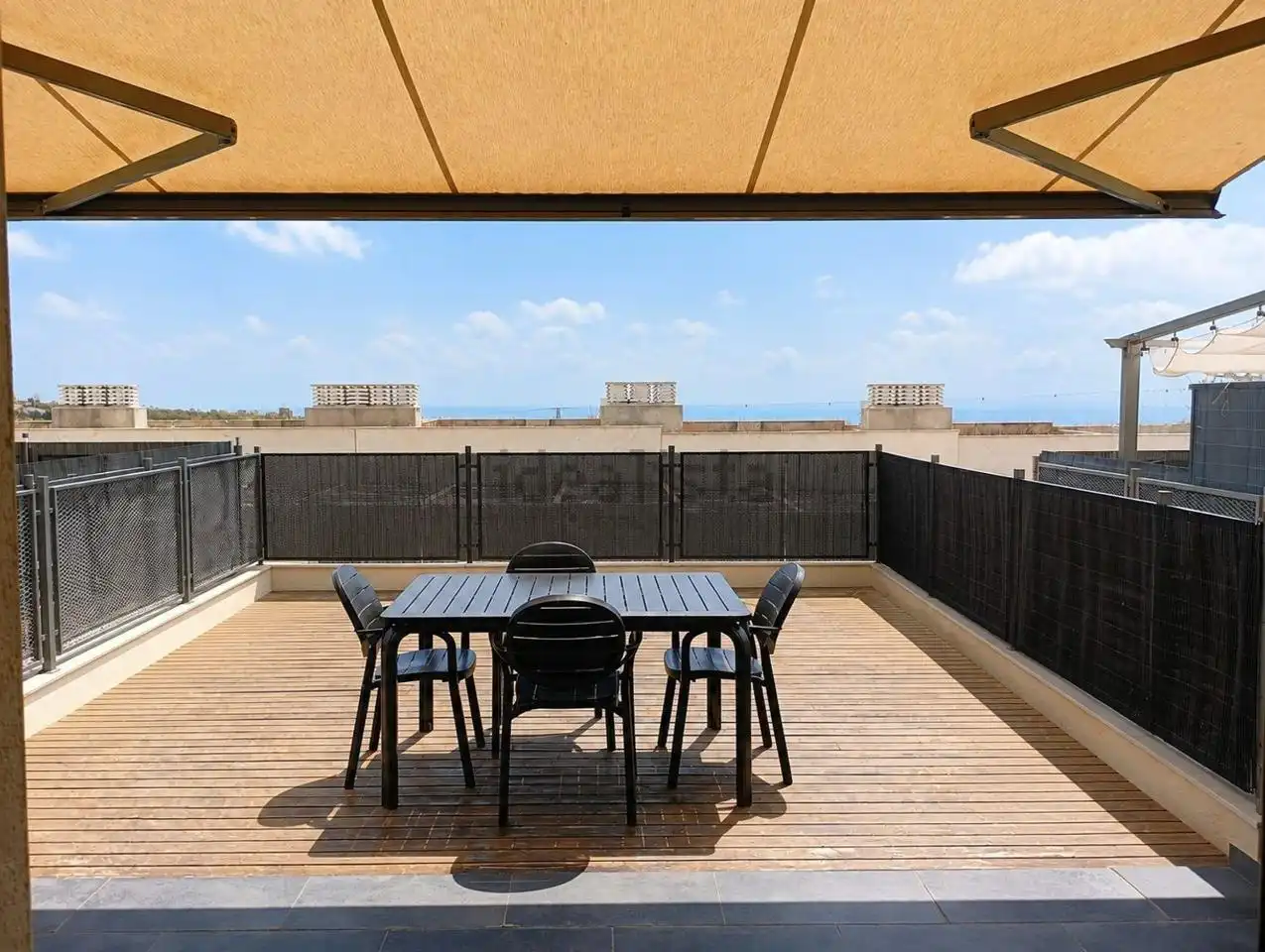 Terraza de Casa o chalet en venta en Peñíscola / Peníscola con Aire acondicionado, Jardín privado y Terraza