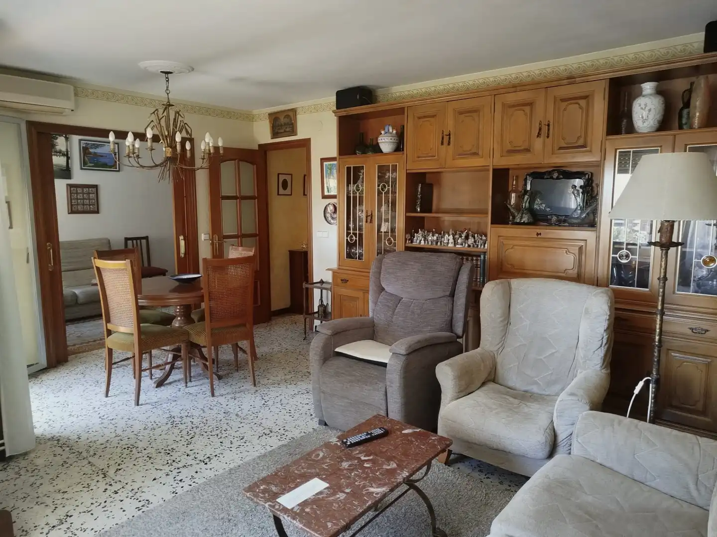 Wohnzimmer von Wohnung zum Verkauf in Tarragona mit Heizung, Terrasse und Ofen